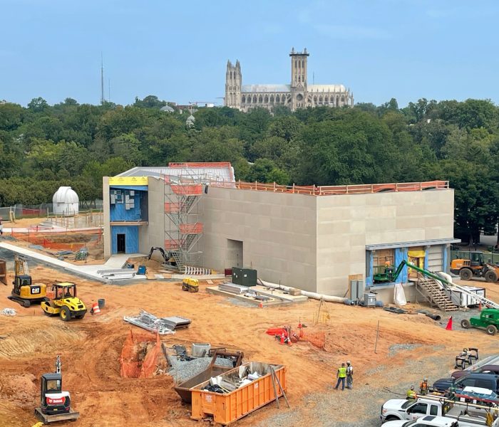 Construction Photo, Master Clocks Project, Washington, DC